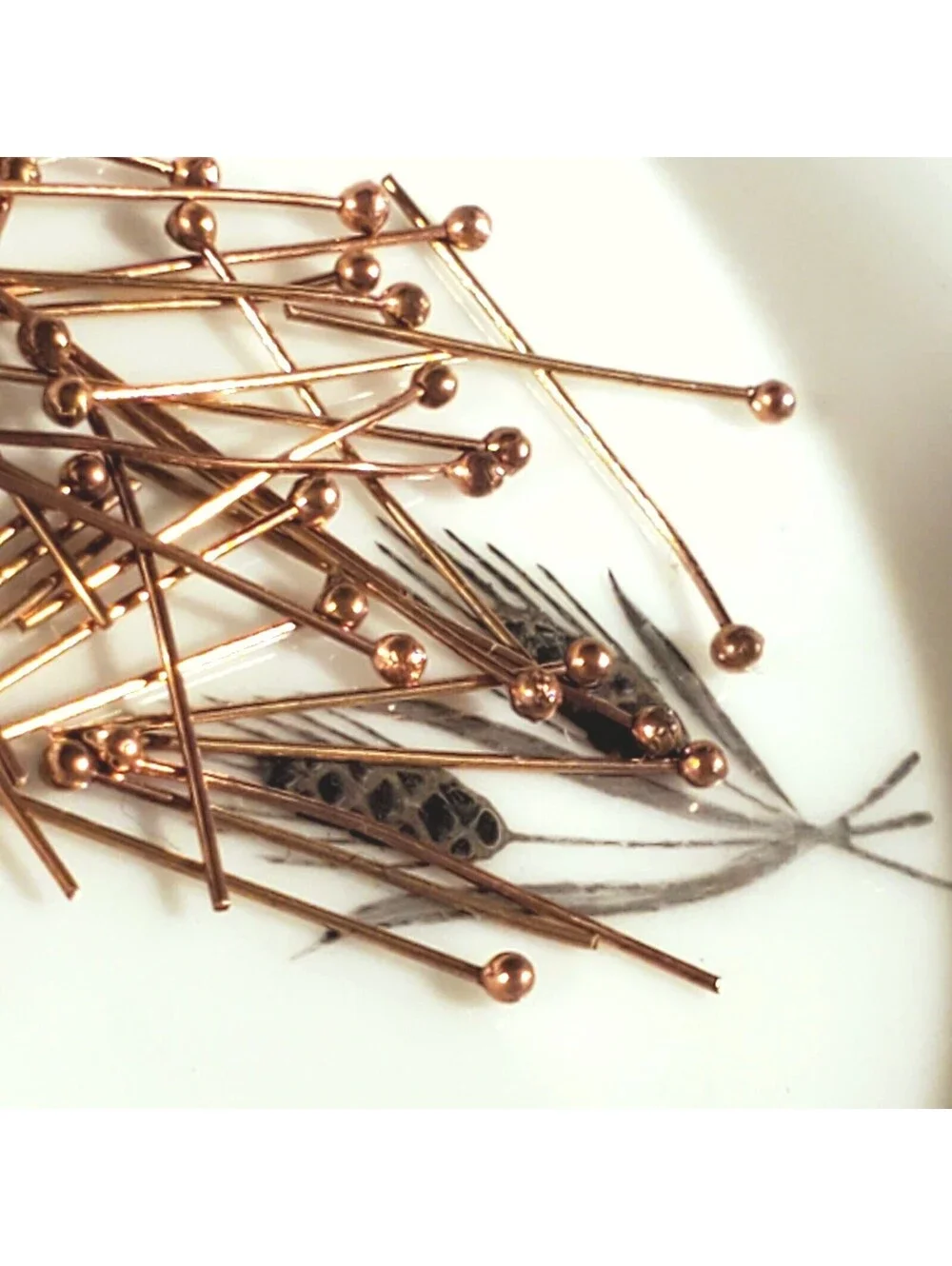 Solid Raw India Copper Handmade 0.75